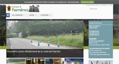 Desktop Screenshot of ferrieres.be