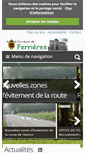 Mobile Screenshot of ferrieres.be